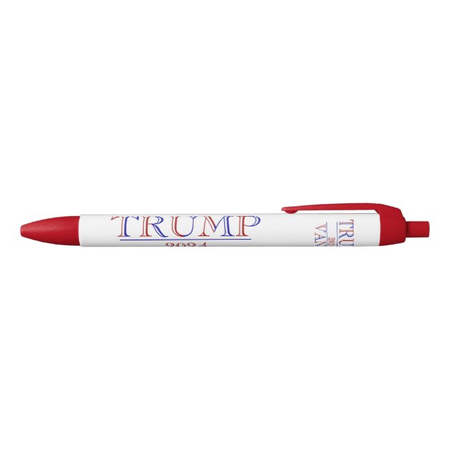 Trump Vance 2024 Black Ink Pen (Top)