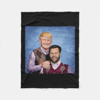 Trump Vance 2024 Brothers Funny Gifts Trump And Tr Fleece Blanket