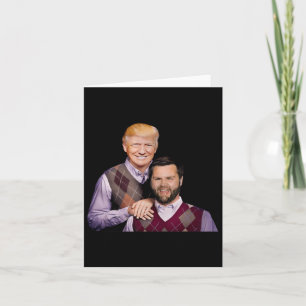 Trump Vance 2024 Brothers Funny Parody Trump J.d.  Card