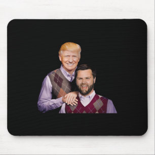 Trump Vance 2024 Brothers Funny Parody Trump J.d. Mouse Mat