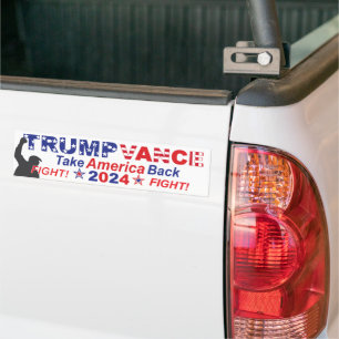 TRUMP VANCE 2024 BUMPER STICKER