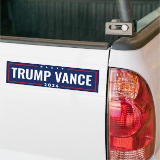 TRUMP VANCE 2024 BUMPER STICKER