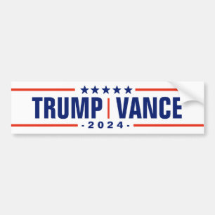 Trump Vance 2024 Bumper Sticker