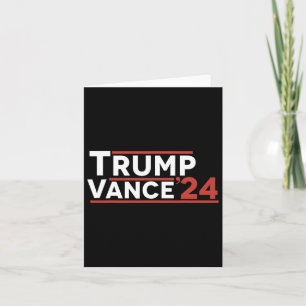 Trump Vance 2024 Card