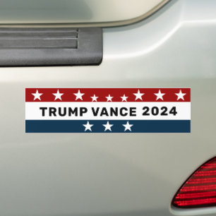 Trump Vance 2024 Classic Star Bumper Sticker
