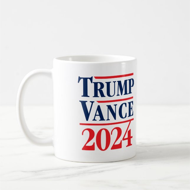 Trump Vance 2024 Coffee Mug (Left)