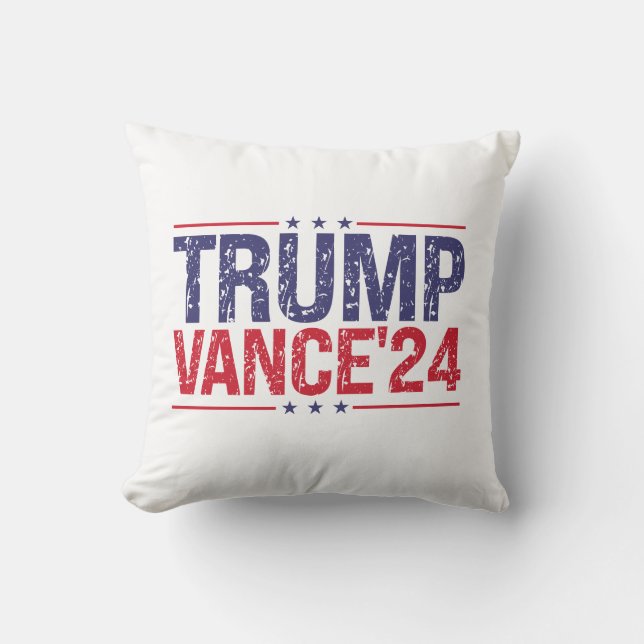 Trump Vance 2024  Cushion (Front)