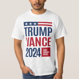 Trump Vance 2024 Donald Trump J.D. Vance T-Shirt