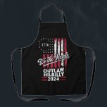 Trump Vance 2024 Donald Trump Outlaw Hillbilly  Apron<br><div class="desc">Trump Vance 2024 Donald Trump Outlaw Hillbilly</div>