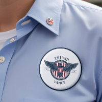 Trump Vance 2024 For President Pin