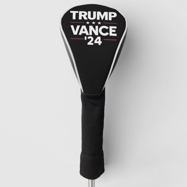Trump Vance 2024 For President VP USA Election Golf Head Cover (Front)