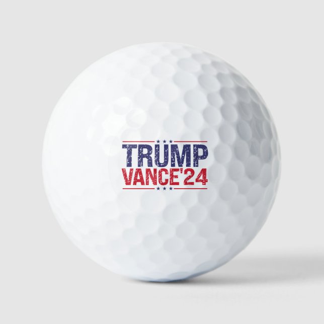 Trump Vance 2024  Golf Balls (Front)