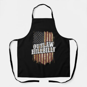 Trump Vance 2024 J.D. Vance Outlaw Hillbilly  Apron
