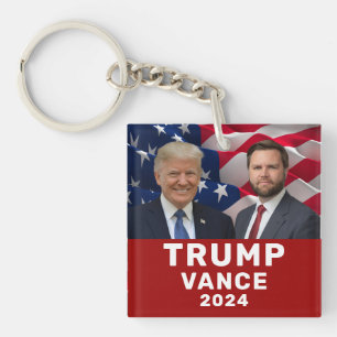 Trump Vance 2024  Key Ring