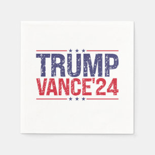 Trump Vance 2024  Napkin