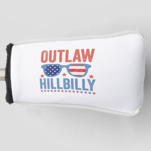 Trump Vance 2024 Outlaw Hillbilly Election Golf Head Cover