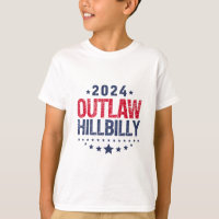 Trump Vance 2024 Outlaw Hillbilly US Flag