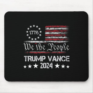 Trump Vance 2024 President Trump Supporter Re-elec Mouse Mat