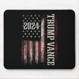 Trump Vance 2024 President Trump Supporter Re-elec Mouse Mat