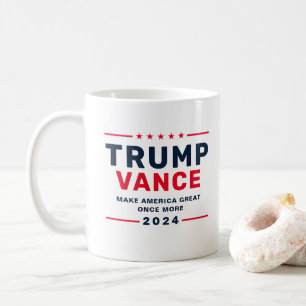 Trump Vance 2024 President VP Coffee Mug