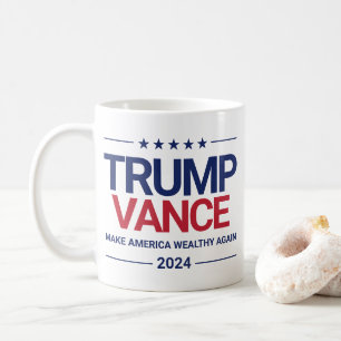 Trump Vance 2024 Republican MAWA Custom Coffee Mug