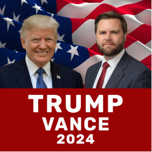 Trump Vance 2024  Standing Photo Sculpture