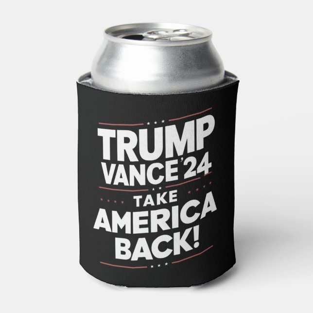 Trump Vance 2024 Vice President VP 2024 Election  Can Cooler (Can Front)