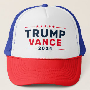 Trump Vance 2024 Vote President VP Trucker Hat