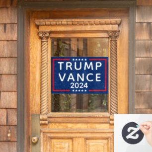 Trump Vance 2024 Window Cling
