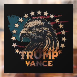 Trump Vance 2024 Window Cling