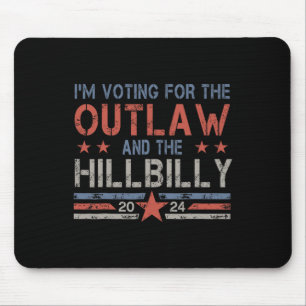 Trump Vance 2025 Donald Trump J D Vance Outlaw Hil Mouse Mat