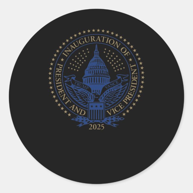 Trump Vance 2025 Inauguration Seal 2  (Front)