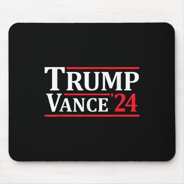 Trump Vance 24 Trump 2024  Mouse Mat (Front)