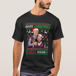 Trump Vance Brothers Ugly Funny Make Christmas Gre T-Shirt