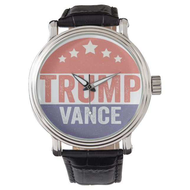 Trump Vance Election Ugly Christmas Sweater Watch (Front)