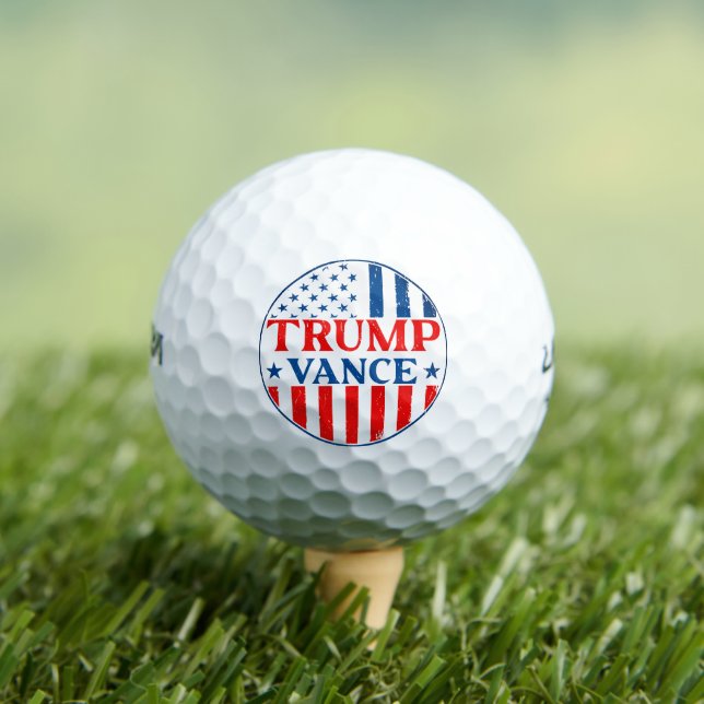 Trump Vance Golf Balls (Insitu Tee)