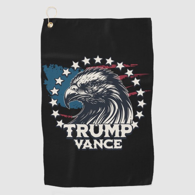 Trump Vance Golf Towel (Front)