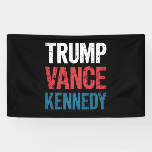Trump Vance Kennedy 2024 Election Banner