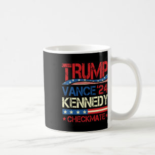 Trump Vance Kennedy Checkmate 2025 Election Republ Coffee Mug