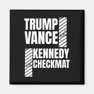 Trump Vance Kennedy Checkmate Election Republican Magnet