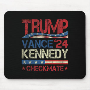 Trump Vance Kennedy Checkmate Election Republican  Mouse Mat
