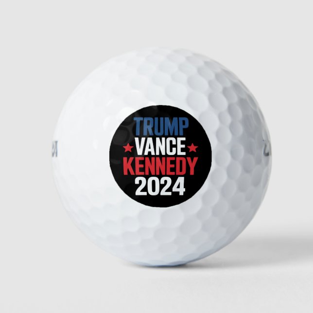 Trump Vance Kennedy President 2024 Election  Golf Balls (Front)