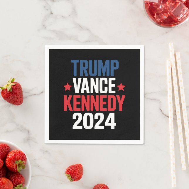 Trump Vance Kennedy President 2024 Election  Napkin (Insitu)