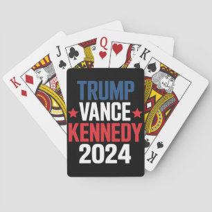 Trump Vance Kennedy President 2024 Election  Playing Cards