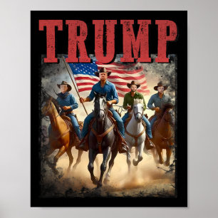 Trump Vance Kennedy Presidential Election 2024 Poster