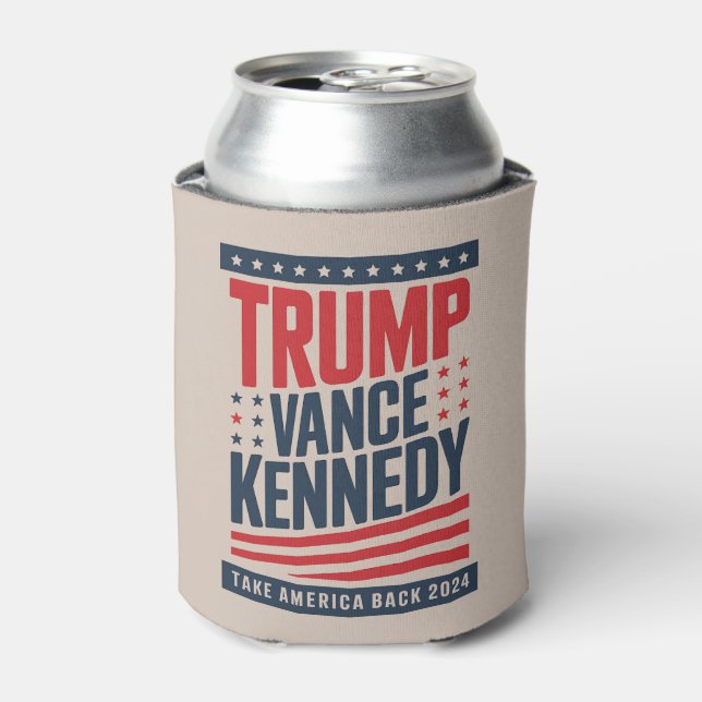 Trump Vance Kennedy Take America Back 2024  Can Cooler (Can Front)