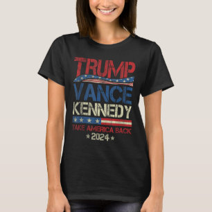 Trump Vance Kennedy Take America Back 2024 Electio T-Shirt