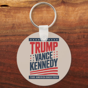 Trump Vance Kennedy Take America Back 2024 Key Ring
