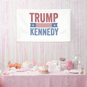Trump Vance Kennedy take America back again Banner