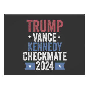Trump Vance Kennedy take America back again Photo Print